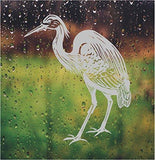 Heron Ocean DIY Etched Glass Vinyl Privacy Film Glass Door