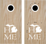 beach lake life cornhole decals