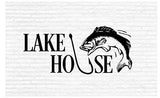 Lake House Inspirational Words Quote Home Decor Vinyl Wall Art Stickers Decals Graphics