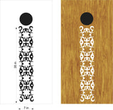 Tribal Cornhole Decals - Stylish Stickers for Bean Bag Toss Games