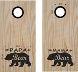 beach lake life cornhole decals