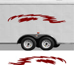 Pontoon Boat Camper Decals - Replacement Stripe Set for RVs  Trailers CB15