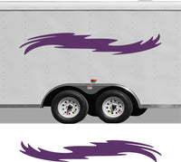 Pontoon Boat RV Trailer Replacement Decals - CB16 Stripe Set for Campers