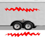 Pontoon Boat RV Camper Decals - CB20 Stripe Set for Custom Motor Home Trailer Design