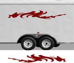 CB22 Stripe Set for Pontoon Boat Motor Home RV and Trailer Decals