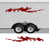 CB22 Stripe Set for Pontoon Boat Motor Home RV and Trailer Decals