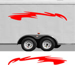 Pontoon Boat RV Replacement Camper Decals - CB23 Stripe Set for Motor Home Trailers