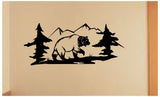 Mountain Bear Wall Decals  Vinyl Stickers for Bedroom  Nursery Decor
