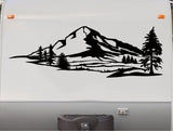 Mountains RV Camper Replacement Decal - Scenic Trailer Sticker CT21