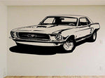 Race Car Auto Wall Decal Stickers Murals Boys Room Man Cave