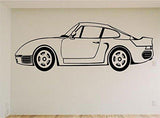 Side View Car Auto Wall Decal Stickers Murals Boys Room Man Cave