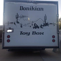 Replacement Decals Deer Bucks Hunting Mountains Quality Motor Home RV Camper Trailer Hauler Sticekes Graphics