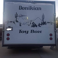 Replacement Decals Deer Bucks Hunting Mountains Quality Motor Home RV Camper Trailer Hauler Sticekes Graphics