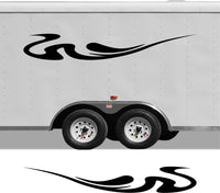 Large Replacement Decal Set for Pontoon Boat  RV Trailers - Stripes  Graphics CB50