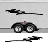 Replacement Stripe Decals for Pontoon Boats RVs and Motor Homes - CB09 Camper Set