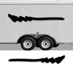 Pontoon Boat RV Trailer Motor Home Camper Decal Stripe Set - CB10