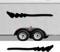 Pontoon Boat RV Trailer Motor Home Camper Decal Stripe Set - CB10