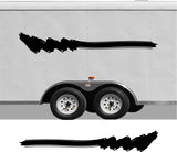 Pontoon Boat RV Trailer Motor Home Camper Decal Stripe Set - CB10