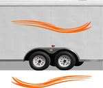 Pontoon Boat  RV Trailer Replacement Camper Decal Stripe Set CB13