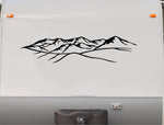 Mountain Scene RV Decals  Camper Motorhome Stickers Set