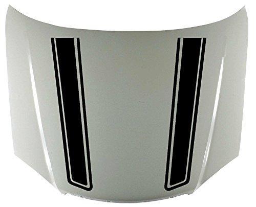 Outlined Stripe Car Decals Hood Decal Vinyl Sticker  Graphic