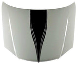 Triangle Stripe Vinyl Hood Decal - Custom Car Graphic Sticker for Sleek Vehicle Styling