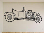 Street Rod Coupe Car Auto Wall Decal Stickers Murals Boys Room Man Cave