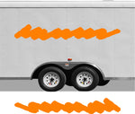 Pontoon Boat Trailer Decals - RV Motor Home Camper Stripe Set CB03