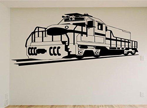 Train Locomotive Car Auto Wall Decal Stickers Murals Boys Room Man Cave