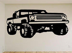 Truck 4 x 4 Car Auto Wall Decal Stickers Murals Boys Room Man Cave