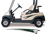 Two Color Golf Cart Decals Accessories Go Kart Stickers Side by Side Graphics GCA1201
